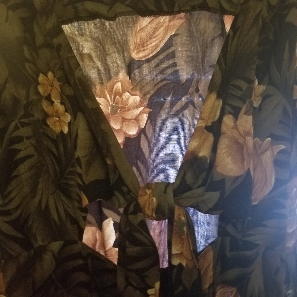 NWT Sears Vintage circa 1990 summer rayon dress.